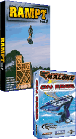 ERIC MALONE'S RAMPT VOL#1 (DVD) & ERIC MALONE'S 'ON EDGE' VIDEO (VHS)